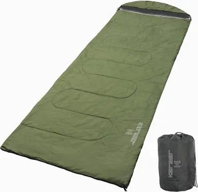 Produktbild von Famanu Schlafsack für Erwachsene und Kinder - Leichtgewicht Wasserabweisend - Ideal für Camping und Backpacking