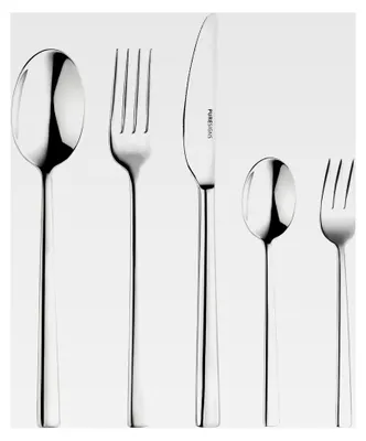 Produktbild von 30-teiliges Besteckset aus Edelstahl 18/10 für 6 Personen, poliertes Tafelbesteck, spülmaschinenfest und rostfrei