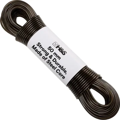 Immagine prodotto di H&S Filo da bucato extra forte con cavo d'acciaio - Filo da bucato robusto lungo 50 m - Filo da bucato con anima d'acciaio - Filo da bucato spesso 4 mm - Filo metallico