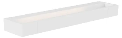 Zdjęcie produktu dla Kinkiet LED FLINK biały 12W Ciepła biel 960lm aluminium wym:4x45x10cm IP44 Maxlight