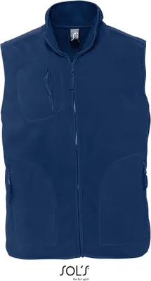 Immagine prodotto di SOLs 51000 | Gilet in pile Norvegia - Colore: Navy - Taglia: XXL