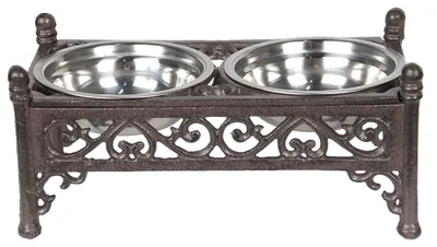 Produktbild von Clayre & Eef Krippenhund 28x15x13 cm Braun Eisen