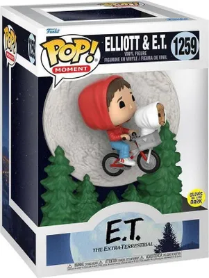 Produktbild von E.T. The Extra-Terrestrial - Elliott & E.T. 1259 Glows - Funko Pop! Moments Vinyl Figur