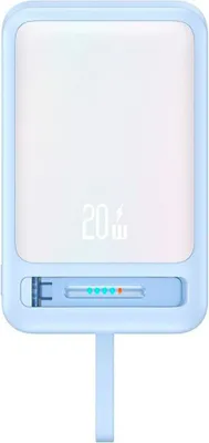 Produktbild von Powerbank Usams Xm Series Cd219 10000Mah Magnetisch Kabellos Blau