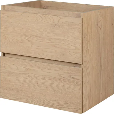 Produktbild von BADEZIMMERSCHRANK 60 cm, Farbe: helle Eiche, 60 x 46 x 60,7 cm
