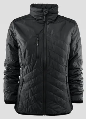 Produktbild von Harvest Deer Ridge Damen Jacke, leicht wattiert, packbar, mit 2-Wege-Reißverschluss und verstaubarer Kapuze