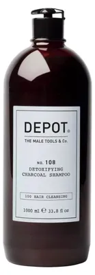 Immagine prodotto di Depot 100 Shampoo purificante per capelli, n. 108, carbone attivo, 1000 ml