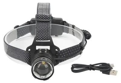 Obrázek produktu pro LED čelovka XHP50 Žárovka TYP C Dobíjecí teleskopický zoom Jasný reflektor pro outdoorové kempování a běhání