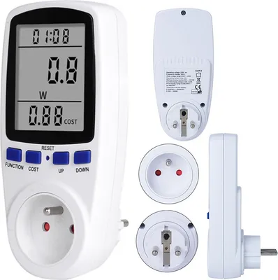 Produktbild von Digitales Wattmeter mit Erdungsbuchse