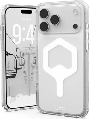 Zdjęcie produktu dla Urban Armor Gear Plyo, Pokrowiec, Apple, iPhone 17 Pro Max, 17,5 cm (6.9"), Przezroczysty, Biały