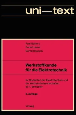 Produktbild von Werkstoffkunde für die Elektrotechnik