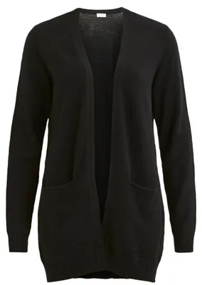 Produktbild von VILA Basic Cardigan Stretch Cozy Knit Feinstrick Jacke mit Taschen VIRIL Größe: S