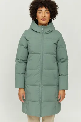 Produktbild von Mazine Damen Winterjacke Elmira Puffer Coat, Größe:L, Farben:jade
