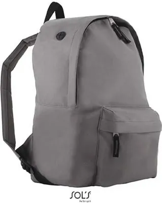 Produktbild von SOLs Bags 70100 | Backpack Rider Rucksack | 14 x 28 x 40 cm - Farbe: Graphite - Größe: 14 x 28 x 40 cm
