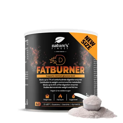 Zdjęcie produktu dla D-FatBurner – Roślinna Mieszanka z Garcinią, Gymnemą, Guaraną i ID-alG™ – 150 g
