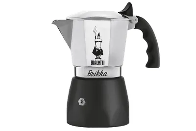 Produktbild von Bialetti Espressokanne New Brikka 4 Tassen Silber