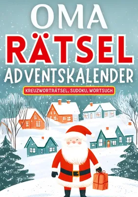 Produktbild von Oma Rätsel Adventskalender 2024 ¿ Weihnachtsgeschenk