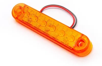Produktbild von LED Markerlicht 6 LED FR0173S 12-24V 100mm Gelb