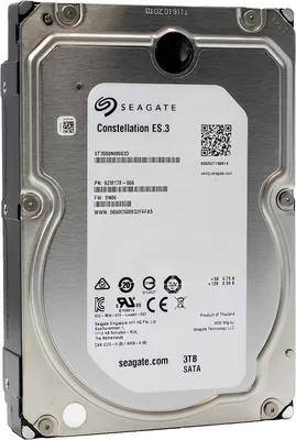 Produktbild von Seagate 3TB 128MB 7200RPM SATA 24/7 Constellation ES.3 3TB, ST3000NM0033
