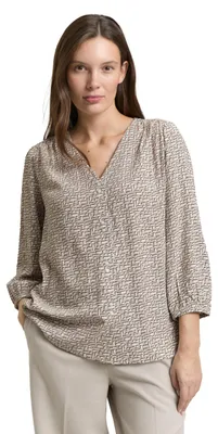 Produktbild von TOM TAILOR Bluse mit V-Ausschnitt