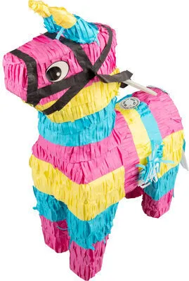 Produktbild von Pferde-Pinata 47 cm für Kindergeburtstag & Party, zum Aufhängen, ohne Füllung