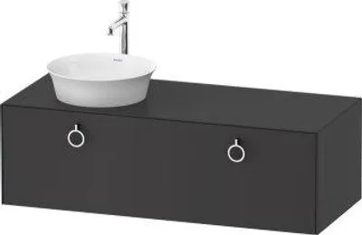 Produktbild von DURAVIT WT4982L58580010 WTU wandh.White Tulip,1 Aus.,m.Griff