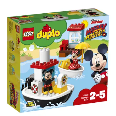 Obrázek produktu pro LEGO DUPLO Disney Mickey's Boat, Sada na stavění, 2 rok/roky, 28 kusů, 556 g