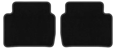 Image de Tapis arrière en moquette pour Mazda CX-5 II 2017- (SUV) – 2 pièces, noirs, sur mesure – Wielganizator LUX
