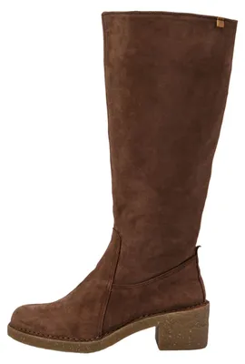 Image de El Naturalista Botte à talons pour Femme N5663 SILK SUEDE CHOCOLATE / TICINO Couleur Marron