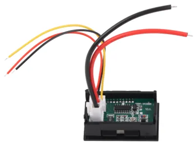 Immagine prodotto di Misuratore digitale di tensione, amperometro a doppio display LED rosso e blu, per corrente continua da 0 a 100 V, 10 A