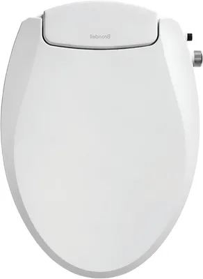 Productafbeelding van Bidet Toiletbril Niet-Elektrisch voor Langwerpige Toiletten - Eenvoudige Installatie en Dubbel Mondstuk