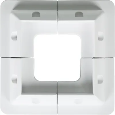 Image de Lot de 4 supports d'angle pour panneaux solaires - Fixation photovoltaïque robuste pour camping-car, bateau et caravane