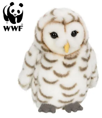 Immagine prodotto di WWF - Peluche - Gufo delle nevi (15 cm) peluche realistico di animale di peluche gufo