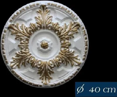 Produktbild von Rosette "R2" GOLD