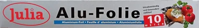 Produktbild von Julia Alu-Folie hitzebeständige und reißfeste Aluminiumfolie 10m x 29cm