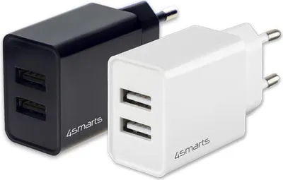 Immagine prodotto di set di ricarica rapida 4smarts 20W con cavo USB-C a USB-C da 1,5 m