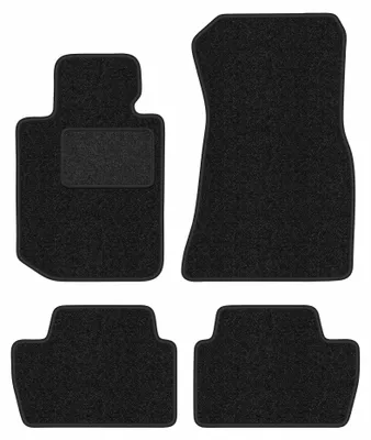 Produktbild von Velours-Fußmatten für BMW 2 G42 2021-2022 (Coupé) – 4-tlg, Anthrazit, passgenau – Wielganizator ANTHRA