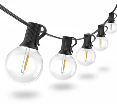 Immagine prodotto di InAndOutdoorMatch - Catena luminosa LED per uso interno ed esterno - 15 metri - Impermeabile, Immagine generata dall'IA