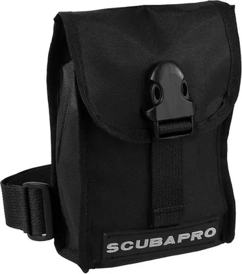 Produktbild von Scubapro Hydros Cargo Oberschenkeltasche Schwarz  Schwarz One Size