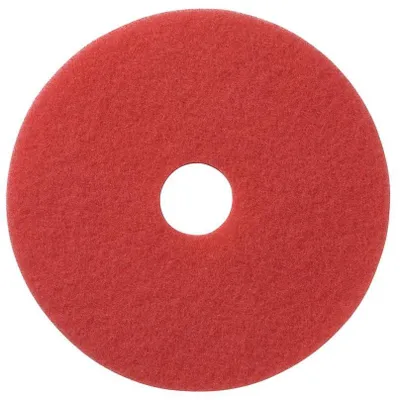 Produktbild von 5x TASKI Americo Pad 17" (43 cm) Rot, Reinigungs- und Polierpad zur Unterhaltsreinigung und zum Spray-Cleanern | Packung (1 Stück)