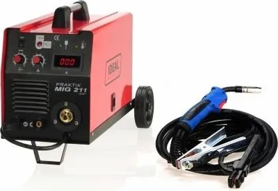 Zdjęcie produktu dla Inwertorowy Półautomat Spawalniczy Praktik Mig 211 Mma