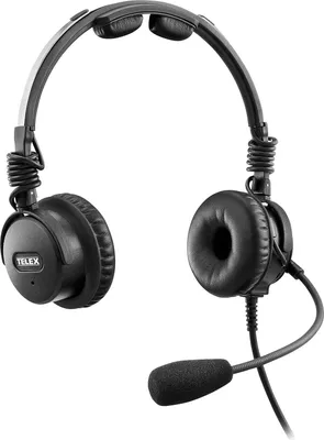 Produktbild von TELEX AIRMAN 8, ANR Headset, XLR5 Plug, leicht, komfortabel, hervorragende Geräuschunterdrückung, ideal für Piloten.