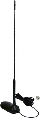 Zdjęcie produktu dla Antena CB PNI Extra 45, z magnesem, długość 45 cm, SWR 1.0, 26-30MHz, 150W, włókno szklane