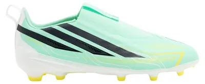 Obrázok produktu pre Adidas – Futbalové kopačky "F50 Hyperfast League" pre deti, určené na prírodné povrchy, bez šnúrok, model SX901 (34 EU), zelené