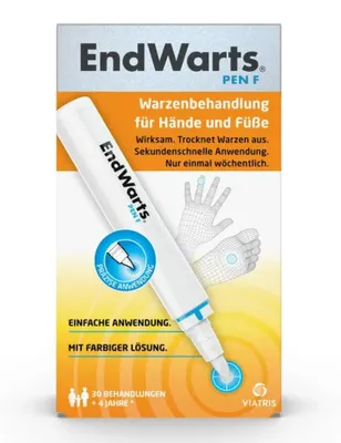 Zdjęcie produktu dla EndWarts PEN F – preparat do leczenia brodawek na dłoniach i stopach, 3 ml roztworu