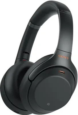Produktbild von Sony WH1000XM3 černá bezdrátová sluchátka Bluetooth NFC skládací náhlavní souprava
