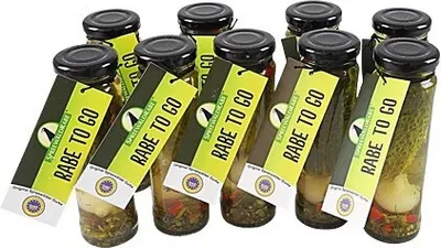 Produktbild von Rabe to Go (9 Gläser à 150 ml)