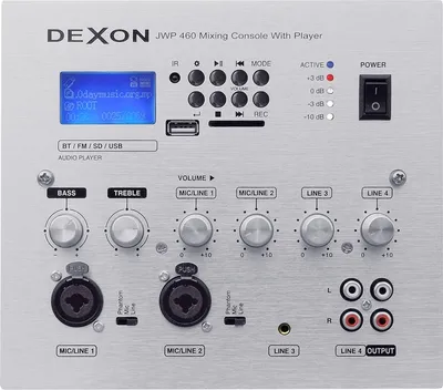 Produktbild von DEXON-Mischpult mit JWP 460-Player