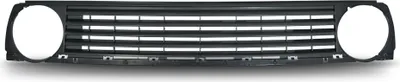 Zdjęcie produktu dla Kratka chłodnicy sportowa kratka przednia bez emblematu czarna do VW Golf 2 II