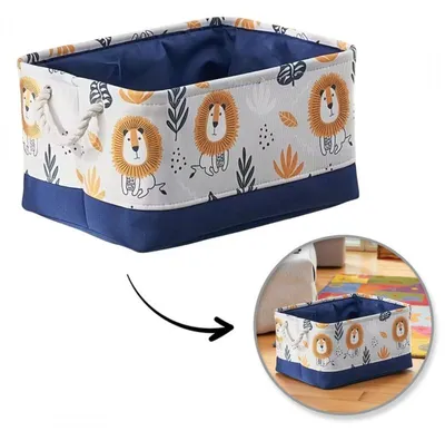 Produktbild von Spielzeugkorb, Löwen-Organizer 30x40x22cm - OR114